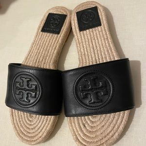 Tory Burch Benton Open Toe Espadrille 5.5